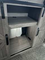 Better Homes & Gardens Modern Farmhouse Sliding Barn Door Cabinet - Image 3
