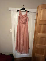 Long Pink Formal Dress - Image 1
