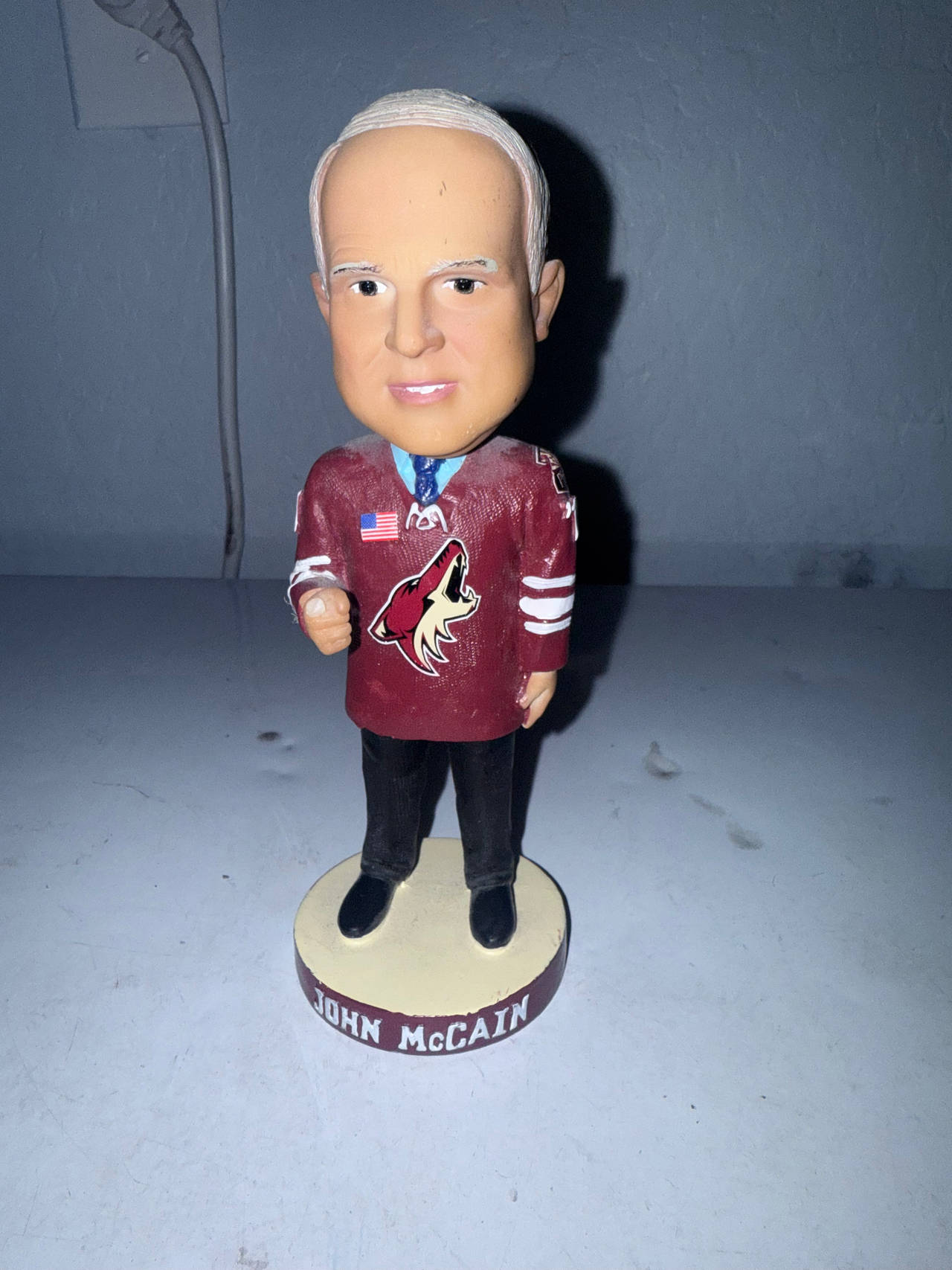 John McCain Arizona Coyotes Bobblehead