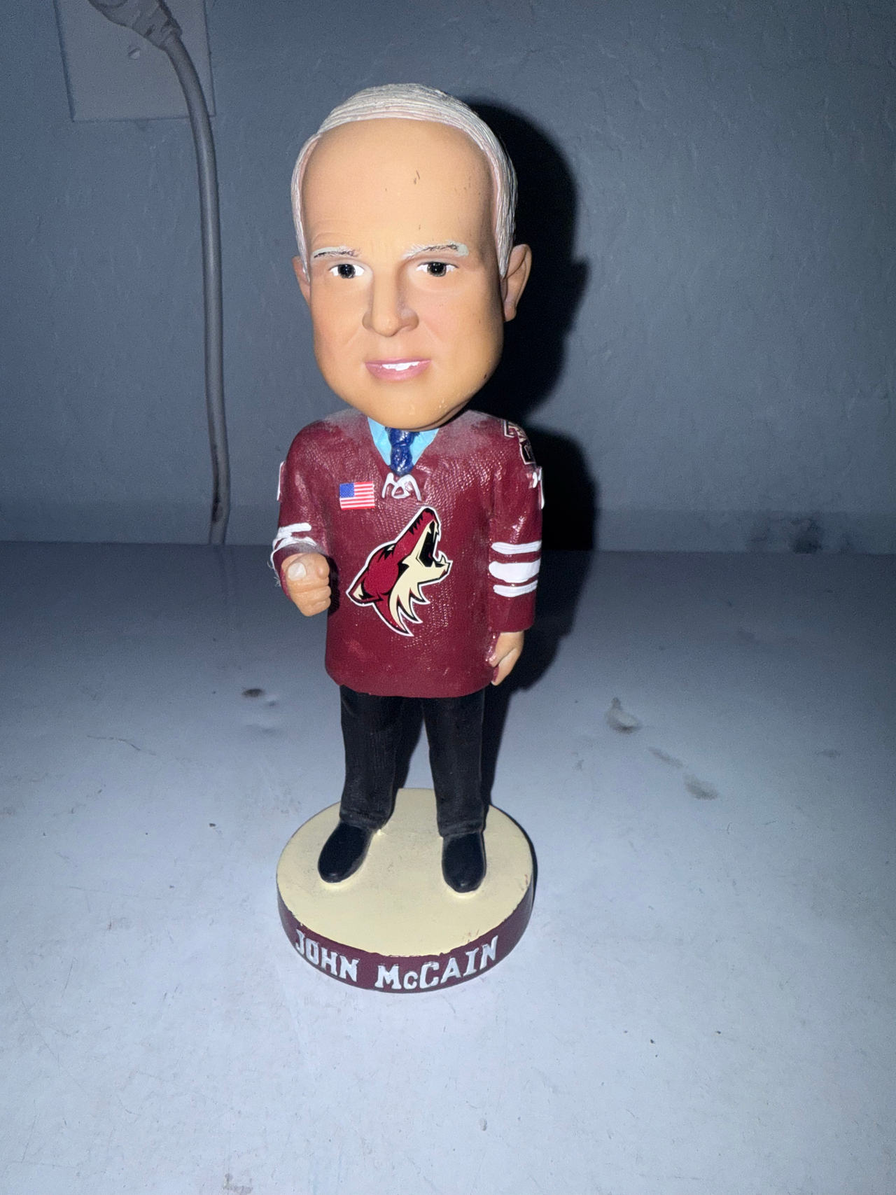 John McCain Arizona Coyotes Bobblehead