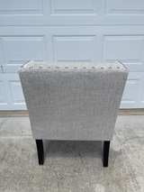 Tufted Wingback Accent Chair with Nailhead Trim - Image 3