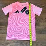 adidas Inter Miami CF Training Jersey Pink girls size S - Image 4