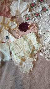 Vintage Lace Doilies and Linens Lot - Image 2