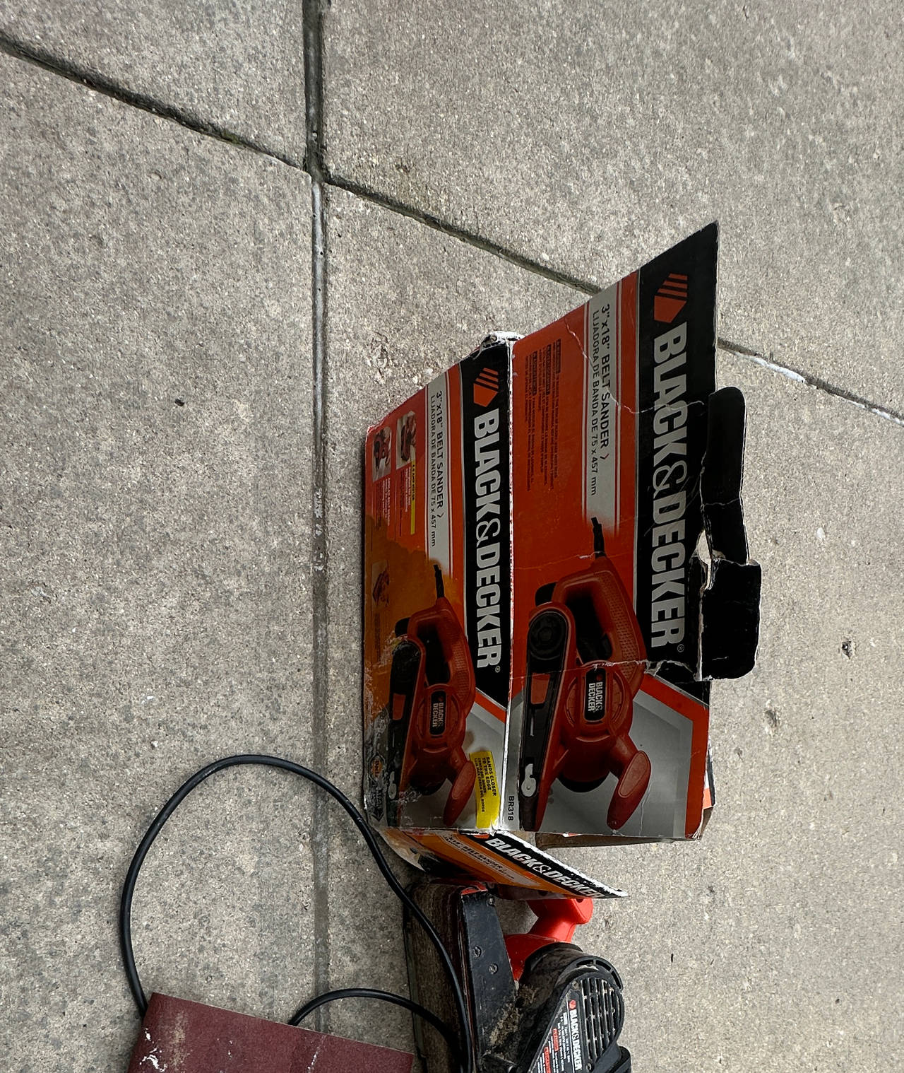 Black & Decker BR318 3" x 18" Belt Sander
