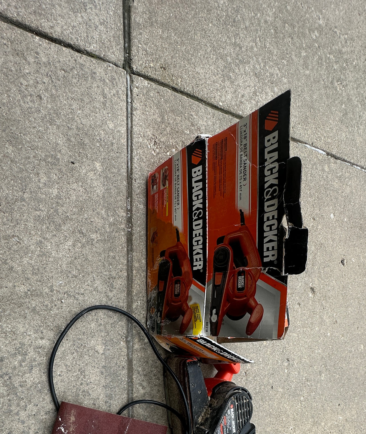 Black & Decker BR318 3" x 18" Belt Sander