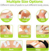 New EXTRAS!! AUVON TENS PT1 Pro Rechargeable TENS Unit Muscle Stimulator - Image 1