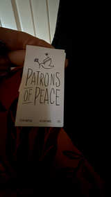 Patrons of Peace Maxi Dress Blue Floral - Image 4