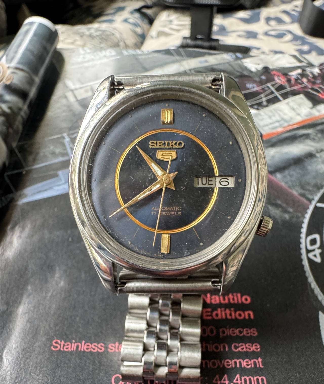 Seiko 5 Automatic 17 Jewels Vintage Watch