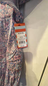 Cat & Jack Girls' Tiered Flutter Sleeve Floral Top - Image 2