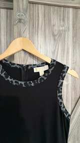 Michael Kors Sleeveless Animal Print Trim Dress women’s XS - Image 2