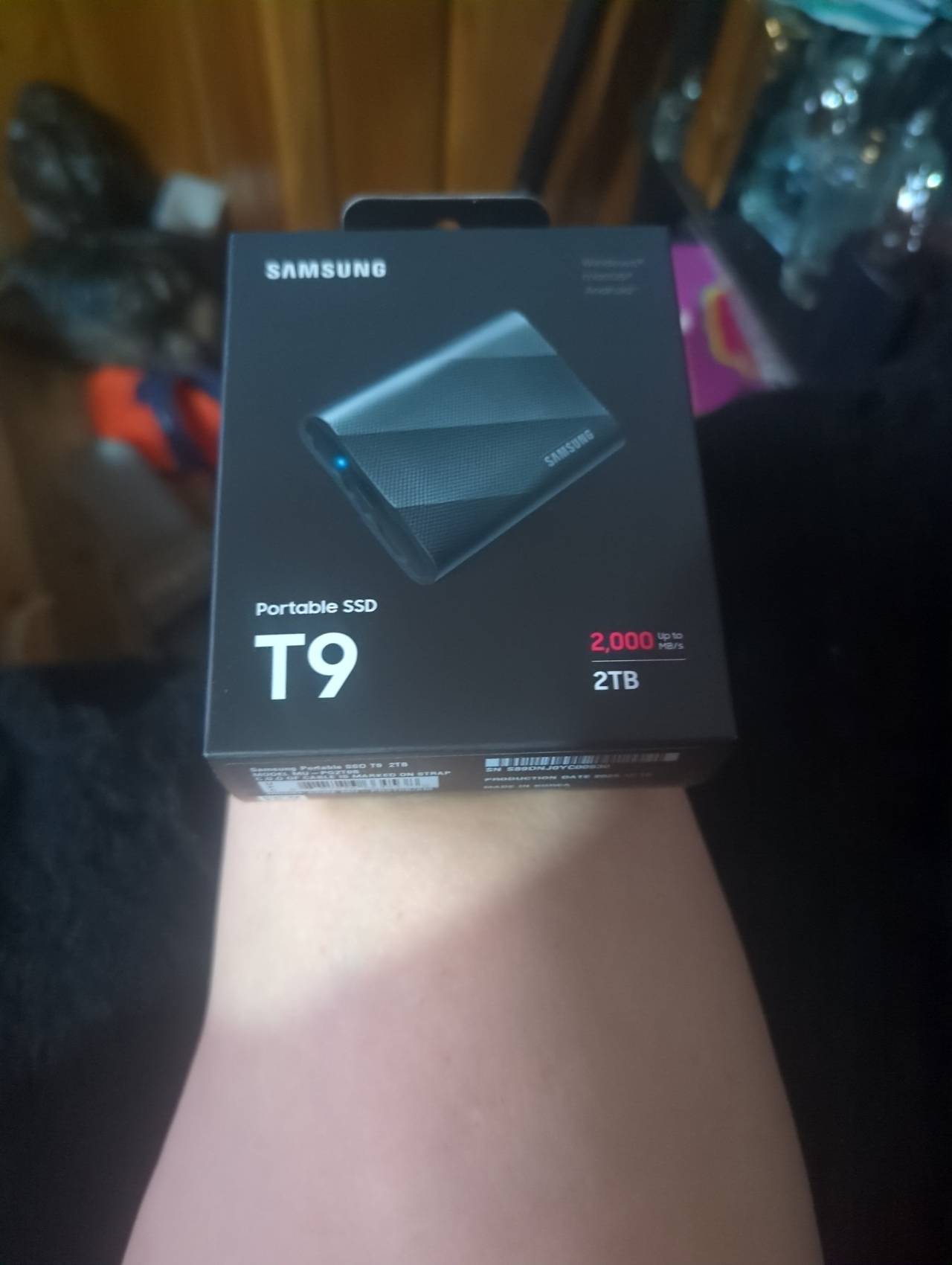 Samsung T9 Portable SSD 2TB