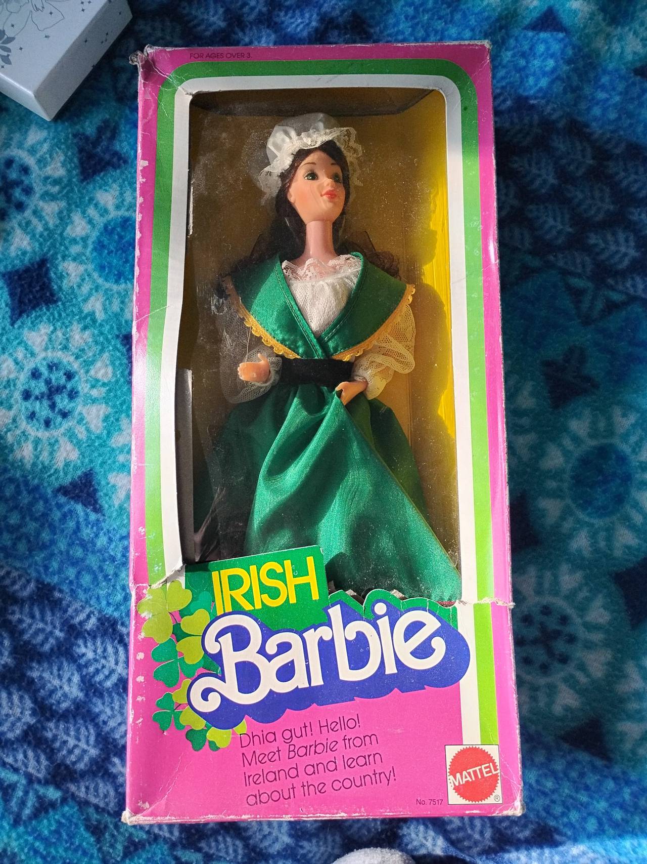 Irish Barbie Doll 1984 Mattel 7517
