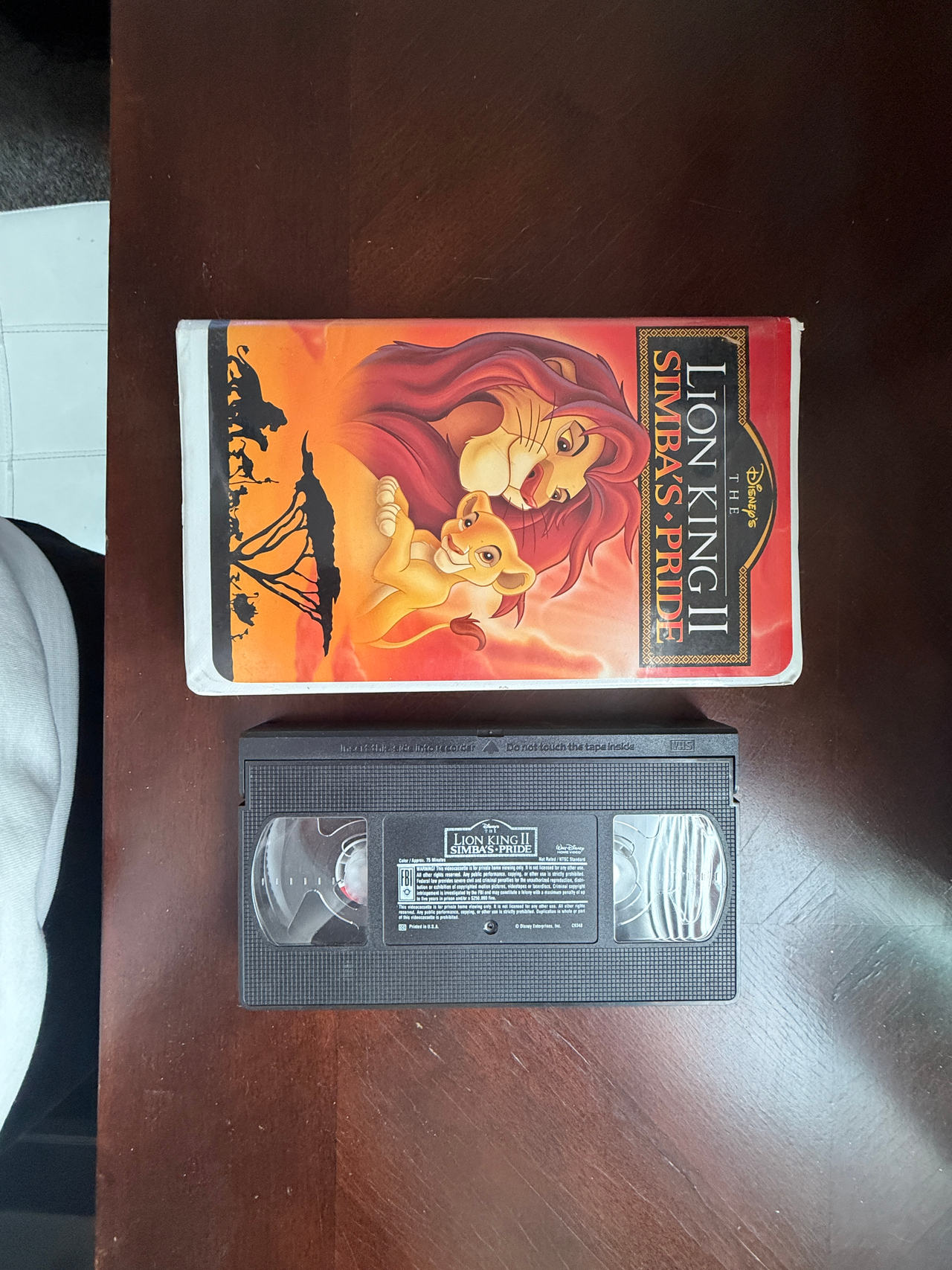 The Lion King II: Simba's Pride VHS