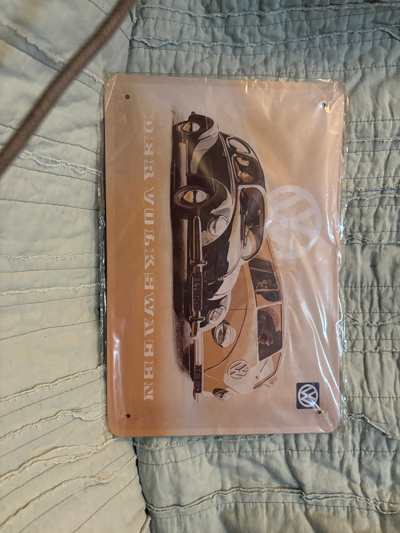 Volkswagen Beetle Tin Sign