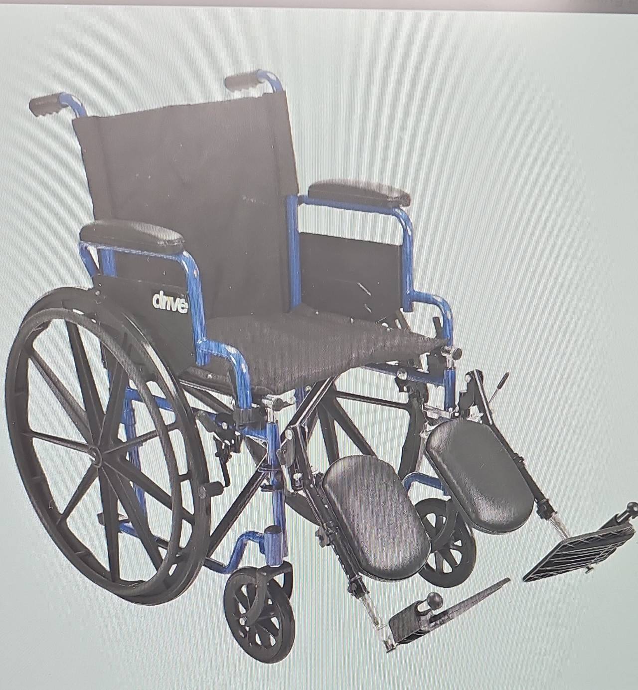 Drive Medical Blue Streak Wheelchair