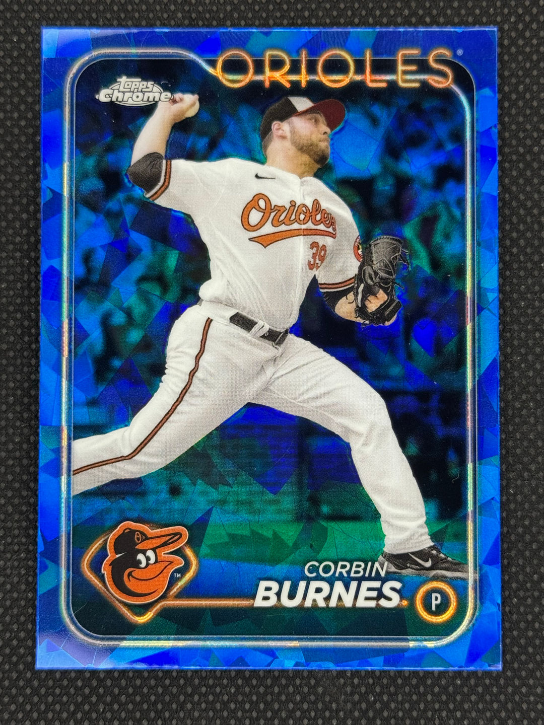 Topps Chrome Baseball Card