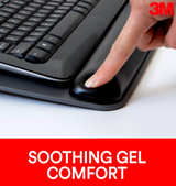 3M Gel Wrist Rest for Keyboard and Mouse with Tilt-Adjustable Platform - Image 3