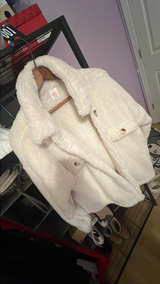 Wonder nation
 Dream Sherpa White Jacket - Image 3