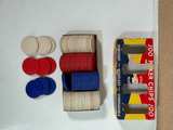 Vintage Four Aces 100 Poker Chips Set - Image 7