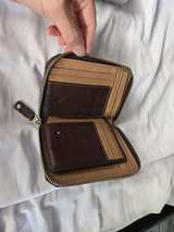 Fossil Leather Zip Around Wallet - Image 5