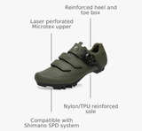 Mountain Bike Cycling Shoes Size 9 Women, MTB-Shoes Installation SPD Cleats - Image 2