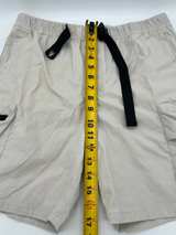 Cotton On Body Activewear Range Cargo Utility Shorts Men’s M Beige Belted - Image 5
