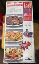 George Foreman Jumbo Size Lean Mean Fat Reducing Grilling Machine - Image 2