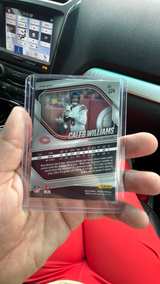2025 Panini Prizm Caleb Williams Lazer Prizm Card #124 - Image 2