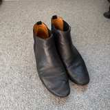 Aquila Black Leather Chelsea Boots size 46 EU - Image 1