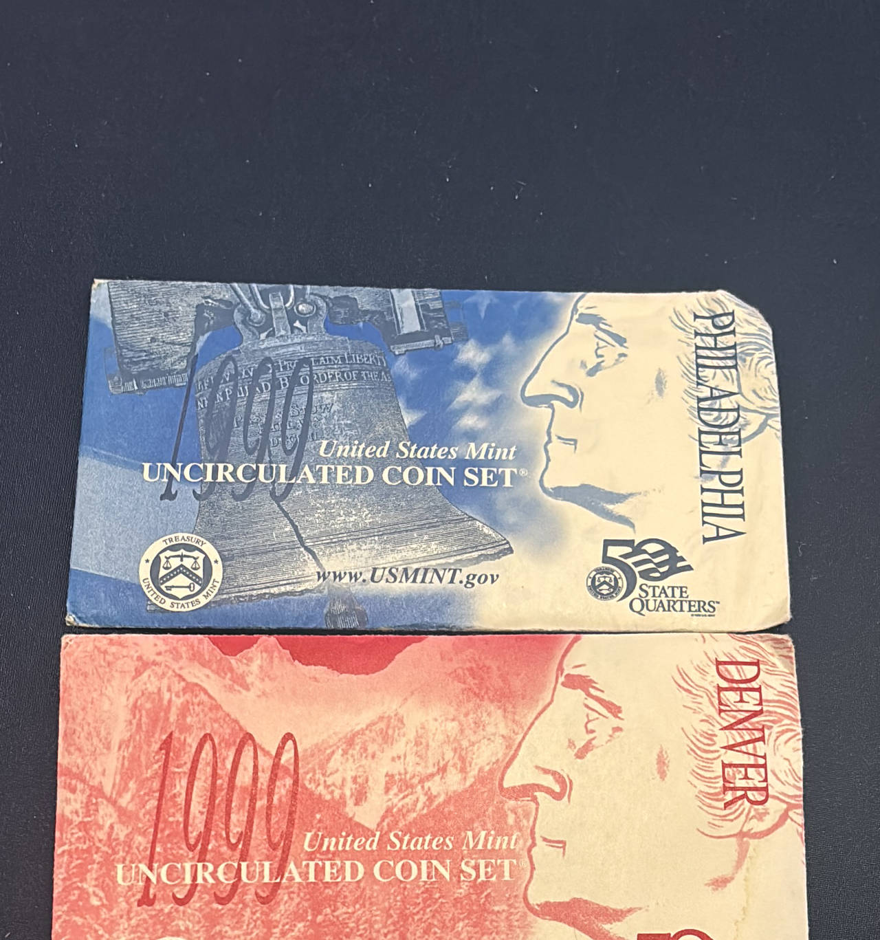 1999 United States Mint Uncirculated Coin Set