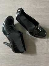 BCBG MaxAzria Black Patent Leather Ankle Booties 6.5 - Image 5