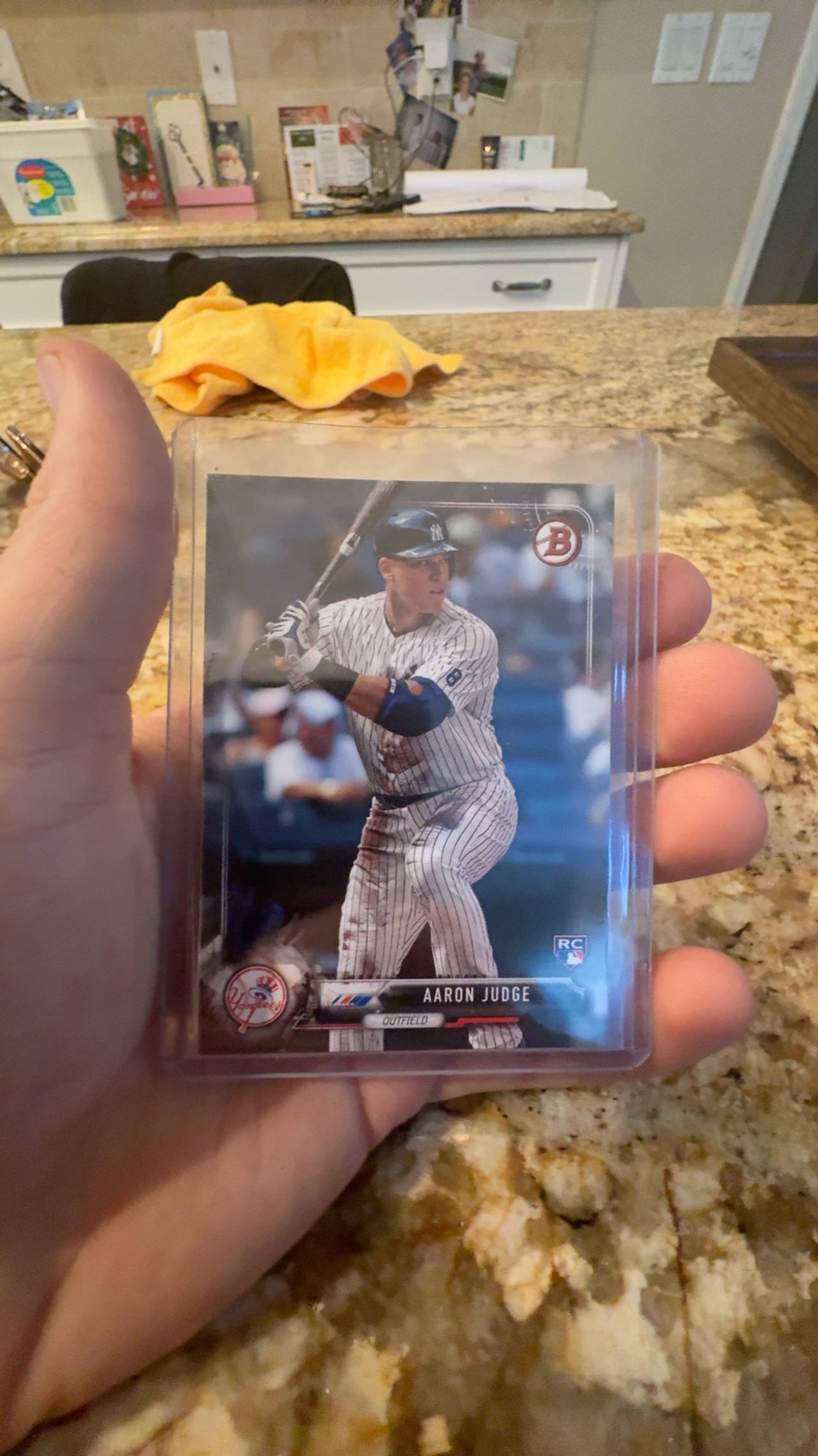 Topps Bowman Aaron Judge Rookie Card #32 2017