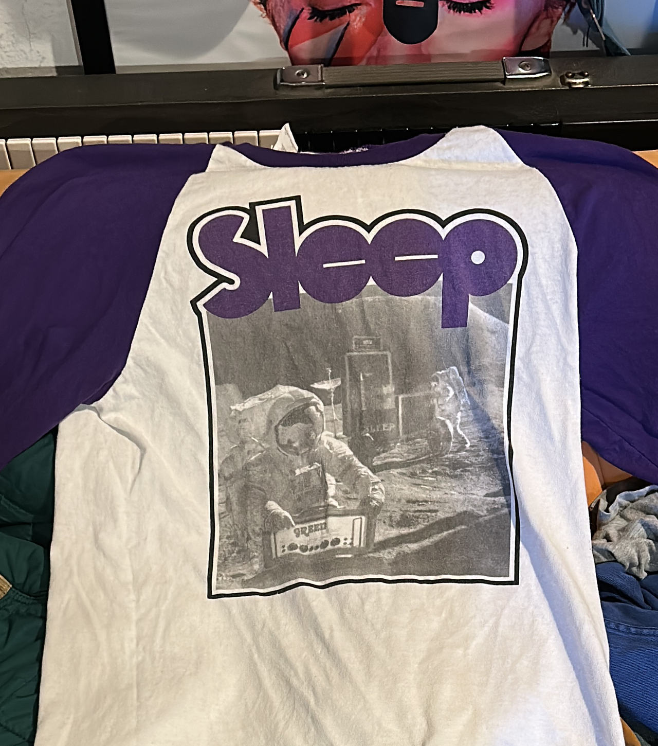 Sleep Dopesmoker Raglan Baseball Shirt