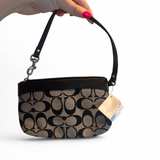 Coach Signature Pleated Wristlet - Image 2