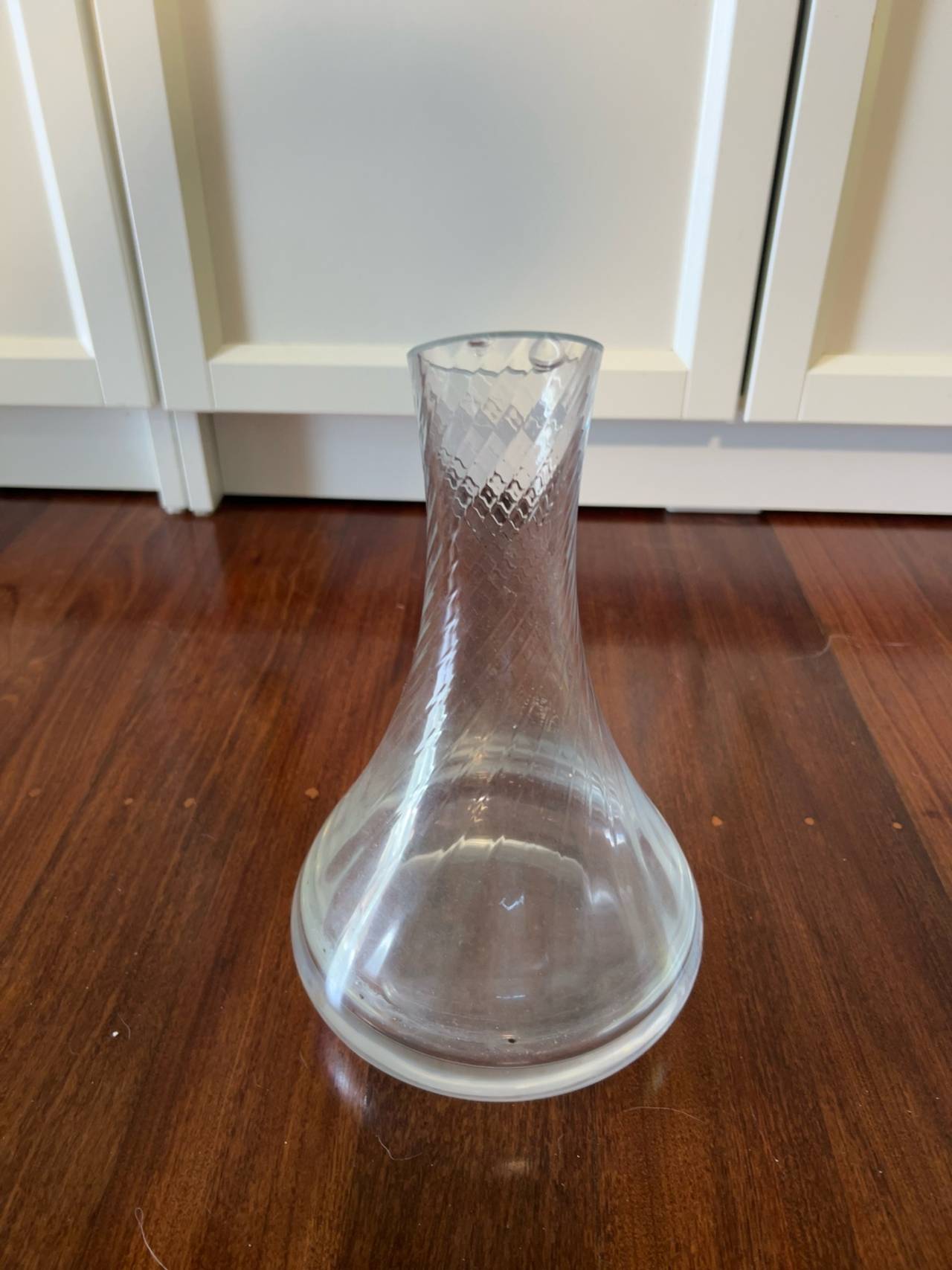 Curved Glass Vase