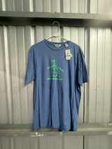 Original Penguin Pete Graphic T-Shirt Blue L - Image 1