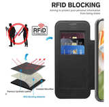 LEMAXELERS Magnetic Flip Wallet Case for Google Pixel 10 Pro XL Black - Image 2