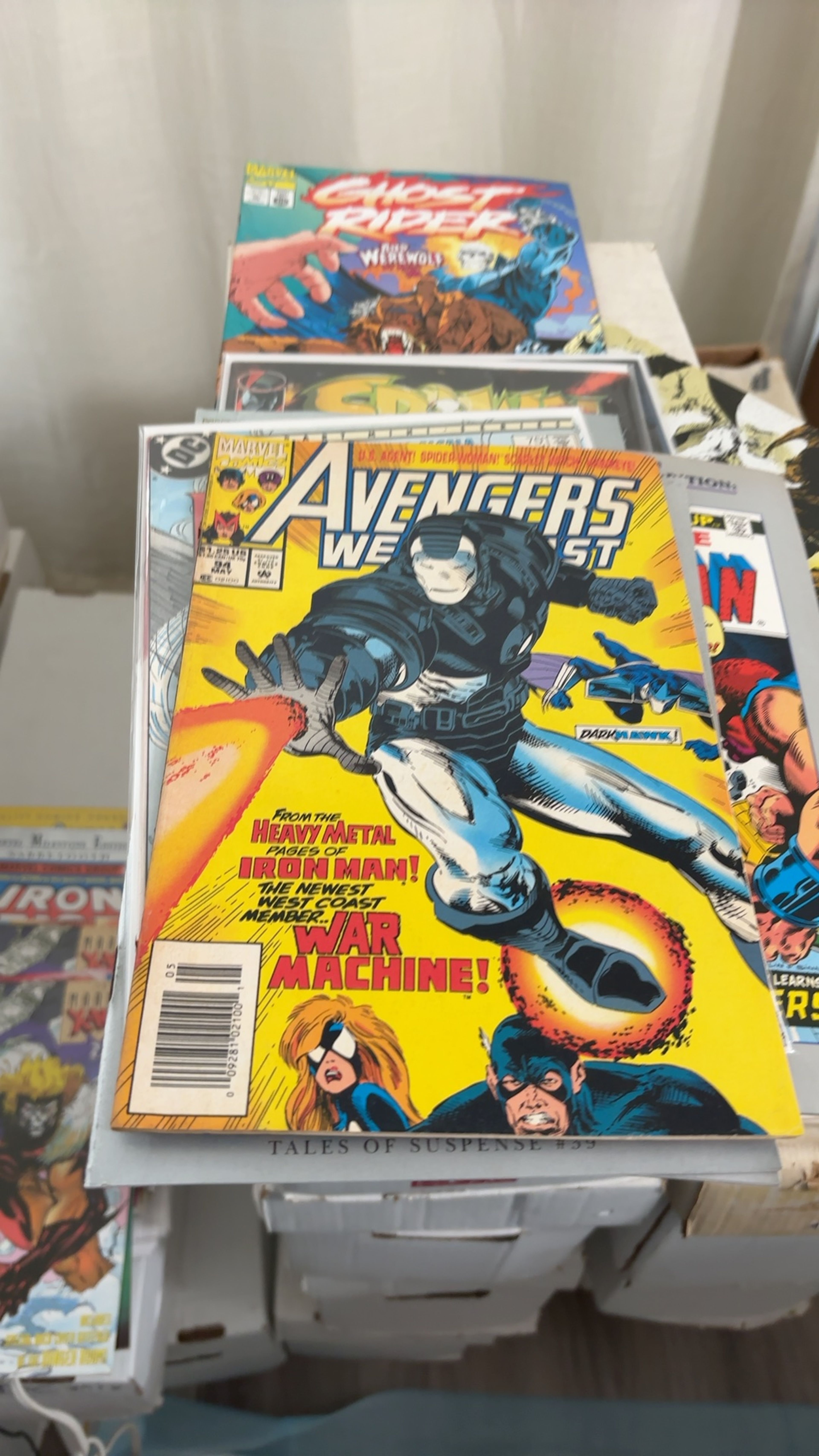 Marvel West Coast Avengers #94 Newsstand Edition