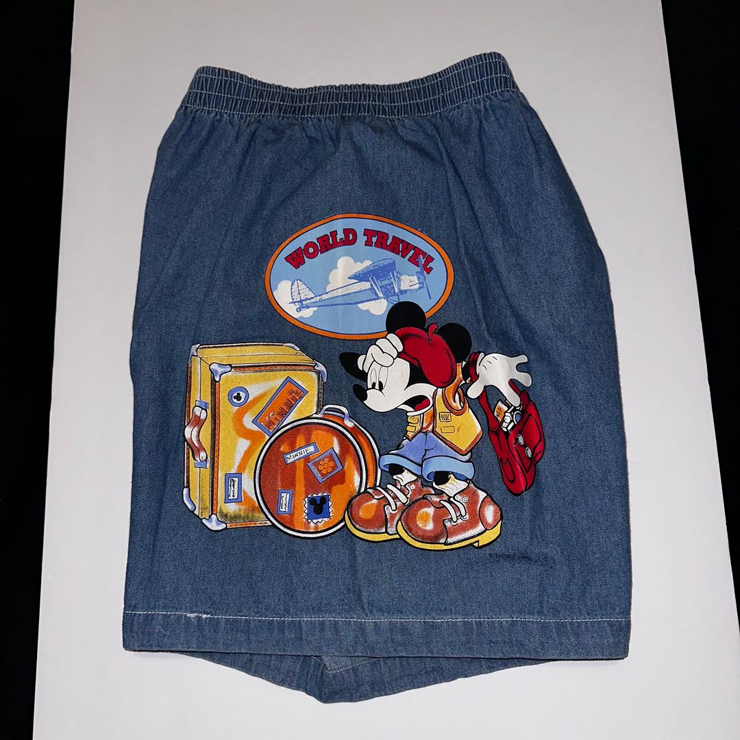 Disney Mickey Mouse Denim Shorts