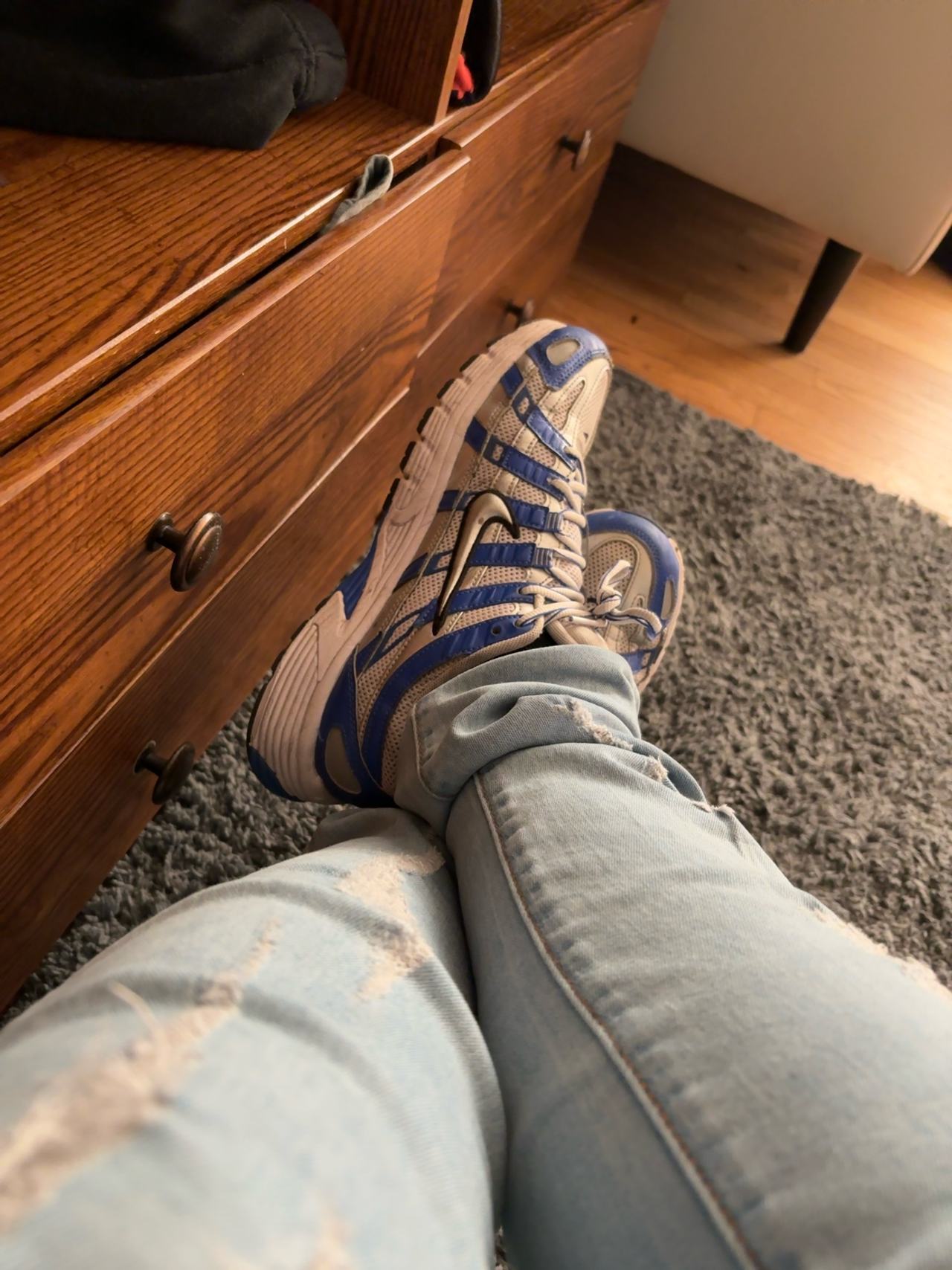 Nike P-6000 Sneakers Blue/Metallic Silver