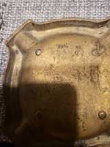 Vintage Brass Dutch Milkmaid Ashtray - Image 1