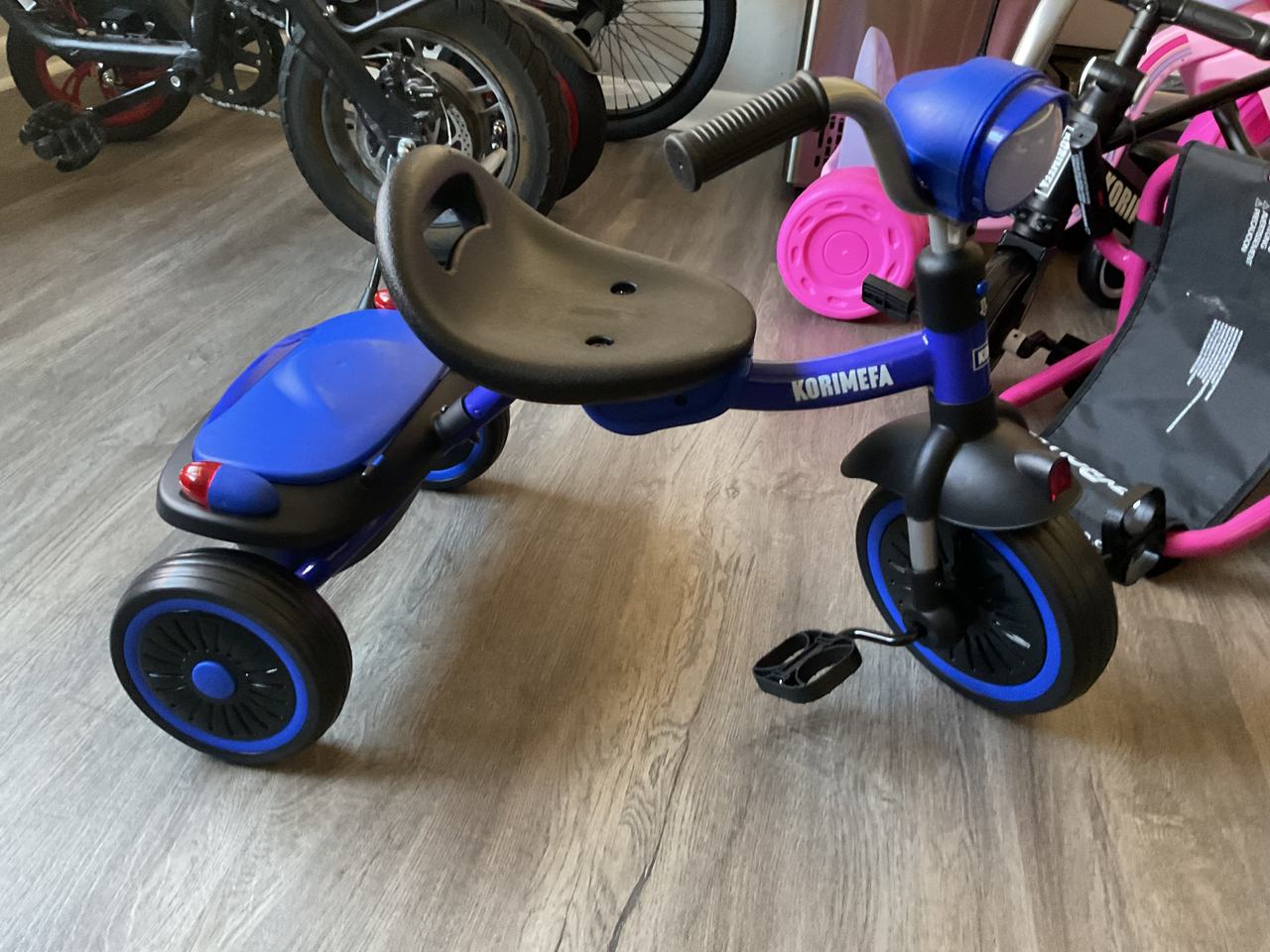 KORIMEFA 3 in 1 Toddler Tricycle