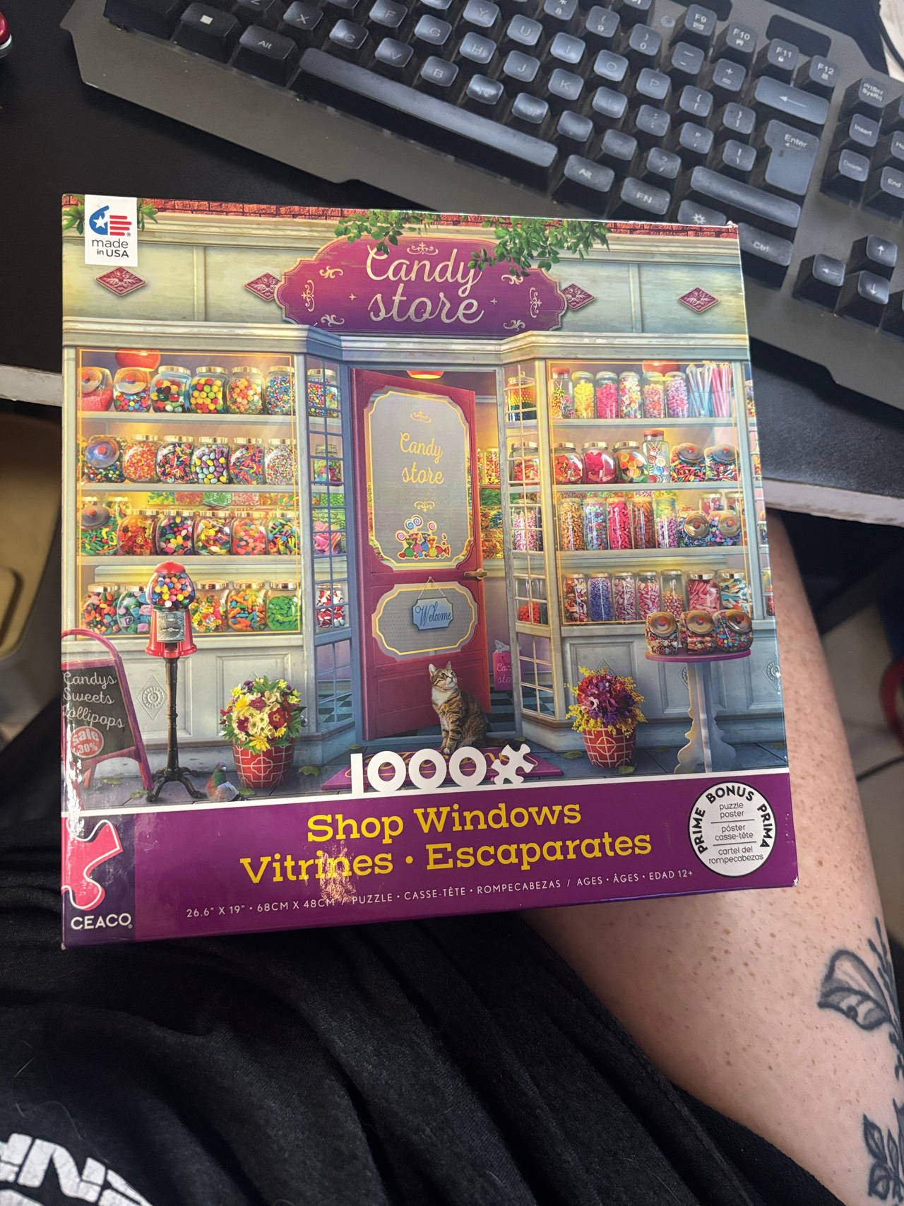 Ceaco Shop Windows Candy Store Puzzle