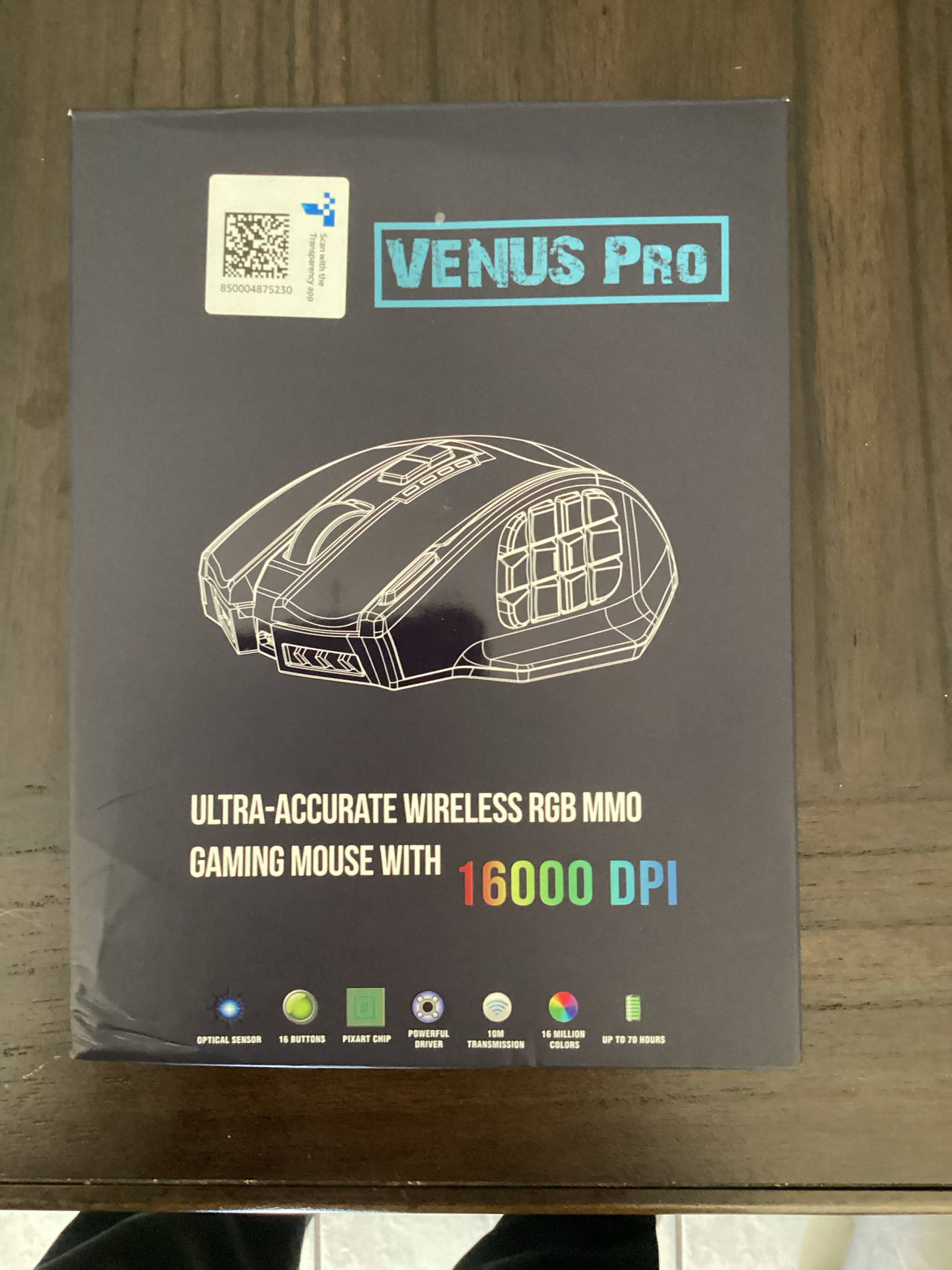 Redragon Venus Pro Wireless Gaming Mouse