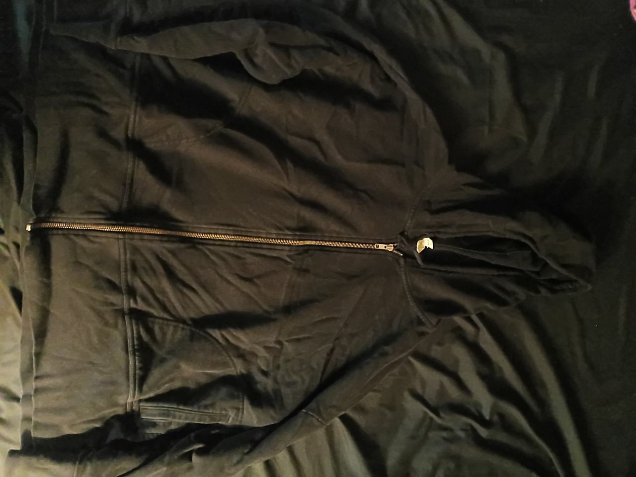 Black Full-Zip Hoodie