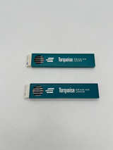 Vintage Eagle Turquoise Drawing Leads 2375 4H Lot of 2 Partial Packs Drafting US - Image 1