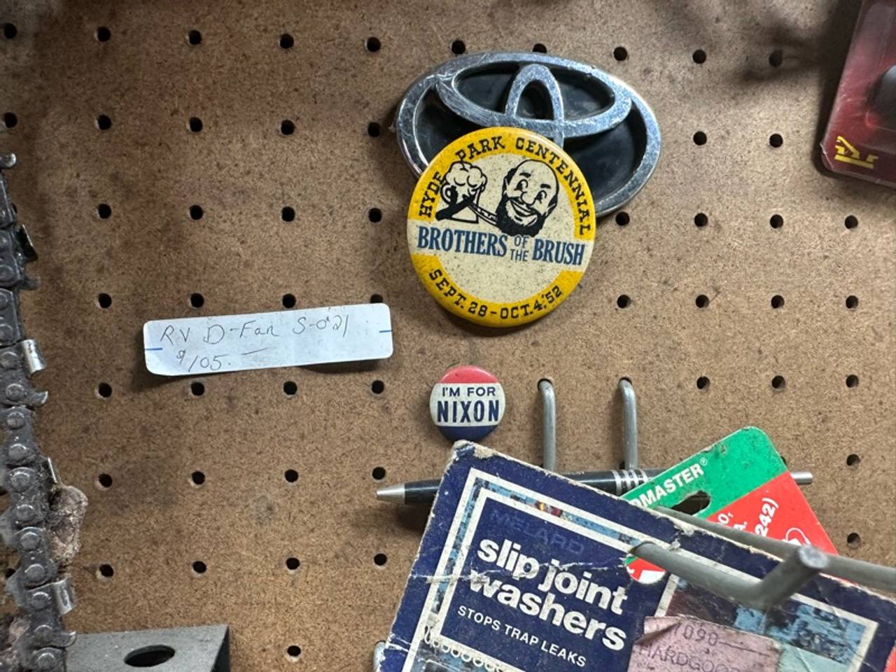 Brothers of the Brush Centennial Pin