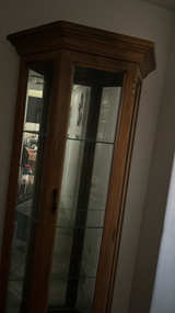 Corner Curio Cabinet - Image 1