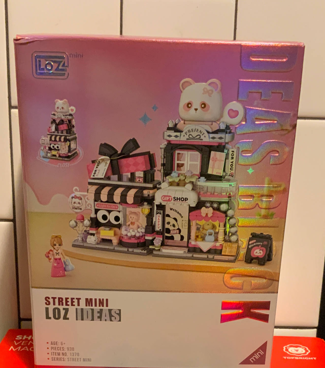 LOZ Ideas Street Mini Gift Shop 1378