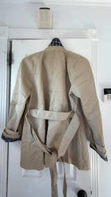 Coach Women's Cream Peacoat Size Large  - Image 5